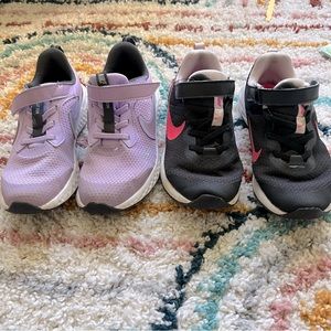 Nike revolution sneakers, size 1.5Y